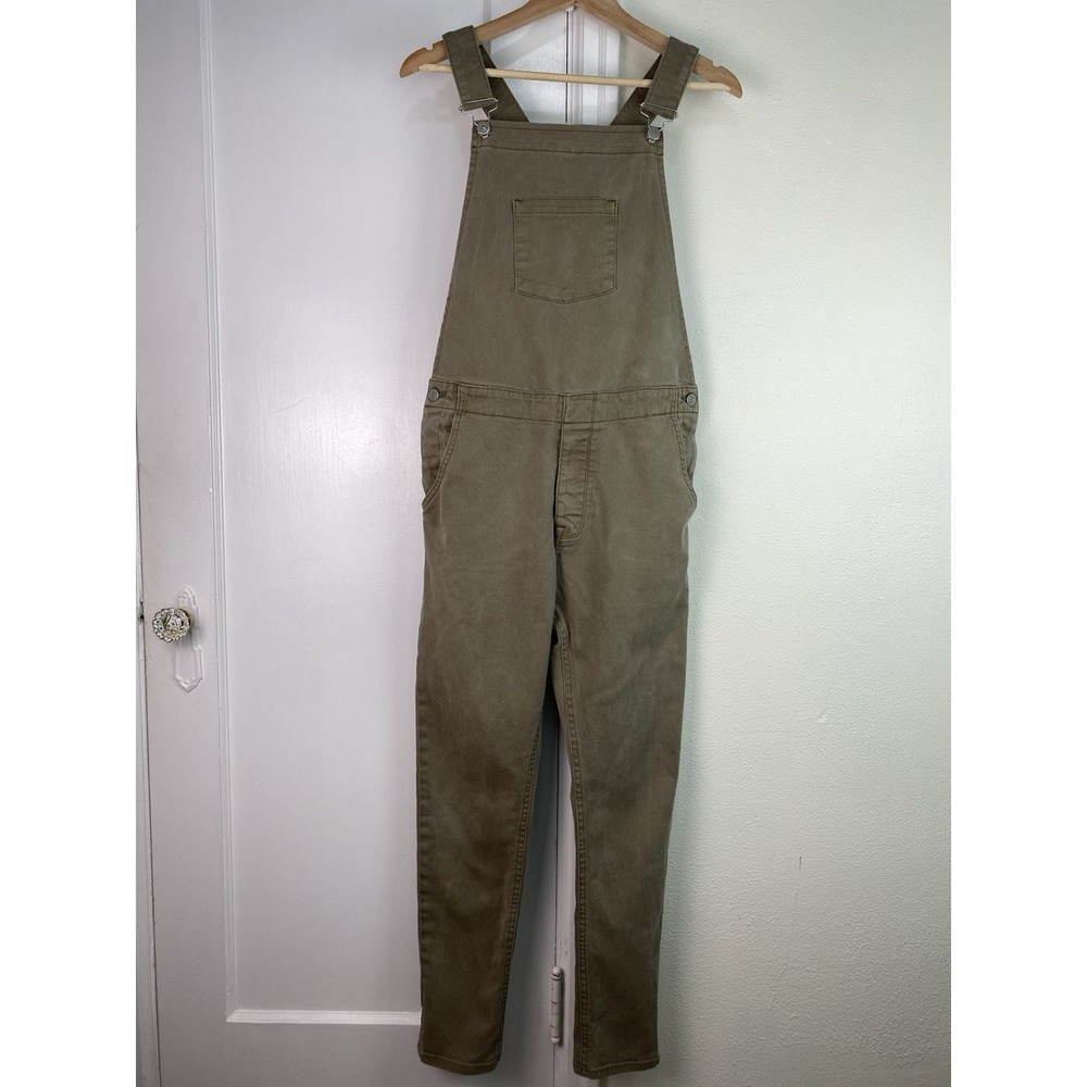 ASOS Women's 30X32 Brown Denim Bib Overalls
